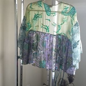 Beautiful and colorful over shirt